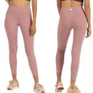 Women's Pink High-Waisted Leggings